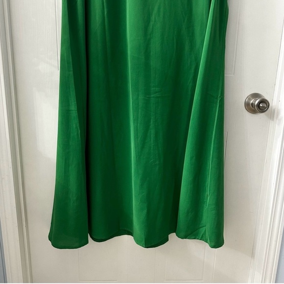 Two Ruffle Sleeve Romantic Dresses Blue and Green Romantic - Picture 8 of 12